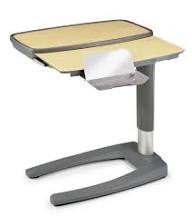 Tru-Fit Overbed Table Split-Top Used