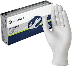 Sterling Nitrile Exam Gloves Powder-Free Medium 100/Box