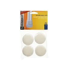 Walker Glide Caps, 1.5", Medline, 4/Pack