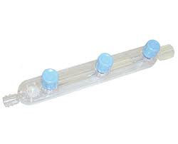 3-Port Manifold with Check Valves 1.1mL, Sterile, 48/Box