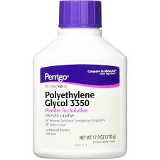 Polyethylene Glycol 3350 17.9 Oz (510g) Powder, Bottle Each