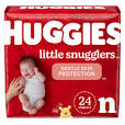 Diapers, Huggies Little Snugglers, Newborn, 24/pack