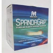 SpandaGrip Tubular Elastic Support Bandage, 3.5" x 11yds, Natural, 1/Box