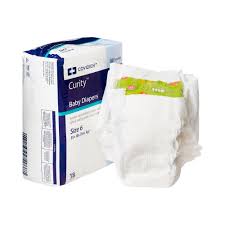 Curity Baby Diaper Size 6, 18/Pack