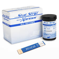 Stat Strip Express Glu-Test Strips, 100/Box 18 Boxes/Case