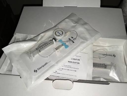 Steripath Micro Blood Collection System 23G Syringe 10mL, 25/Box