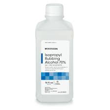 Isopropyl Rubbing Alcohol USP 70%, 16fl oz., Expired/Discounted, 1 Bottle