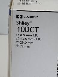 Shiley Tracheostomy Tube Cuffed With Disposable Inner Cannula, 8.9mm I.D., 13.8mm O.D., 79mm, 1/Box