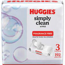 Huggies Simple Clean 3Packs/Box
