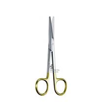 Mayo Dissecting Scissors, 6 1/2" Straight, Fine T. C. Rounded Blades, Each