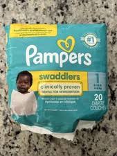 Pampers Swaddler Diapers, Size 1, 8-14lbs., 20/Pack