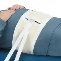 Body Belt, Foam, Hook/Loop, Ties, Universal Size, 1/Box