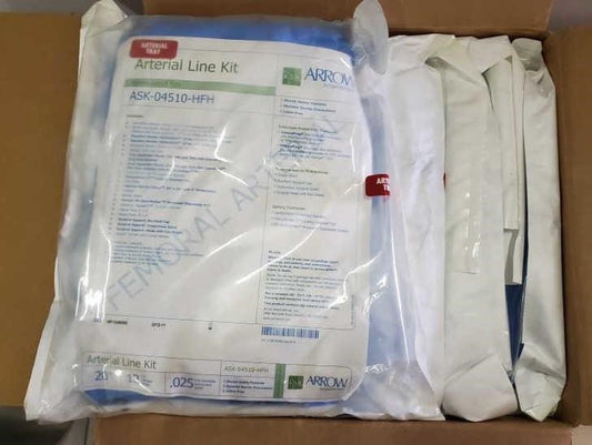 Arterial Line Kit 20G x 5" Indwelling Catheter Sterile 5/Box