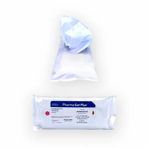 Poly/Cell Wipers 9"x9" 70% IPA-30% USP WFI, 90/Pack