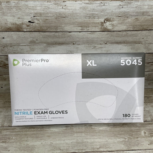 Exam Gloves, PremierPro Plus, Nitrile, XL, 180/Box 10 Boxes/Case