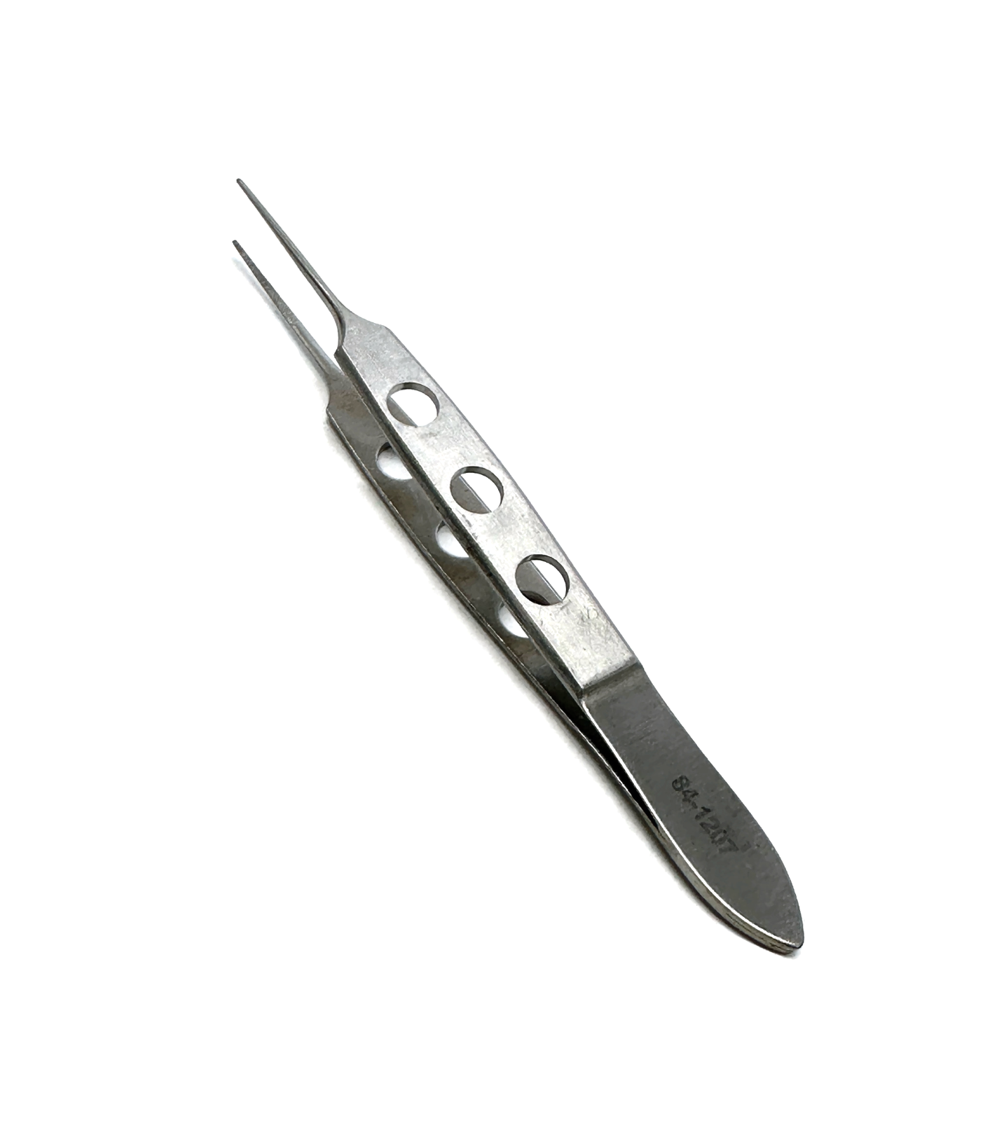 Bishop-Harmon Iris Forceps, 3 3/8", 0.6mm Wide Serrated Jaws, Each