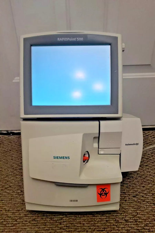 RAPIDPoint 500 Blood Gas Analyzer, Used/Untested, 1/Ea