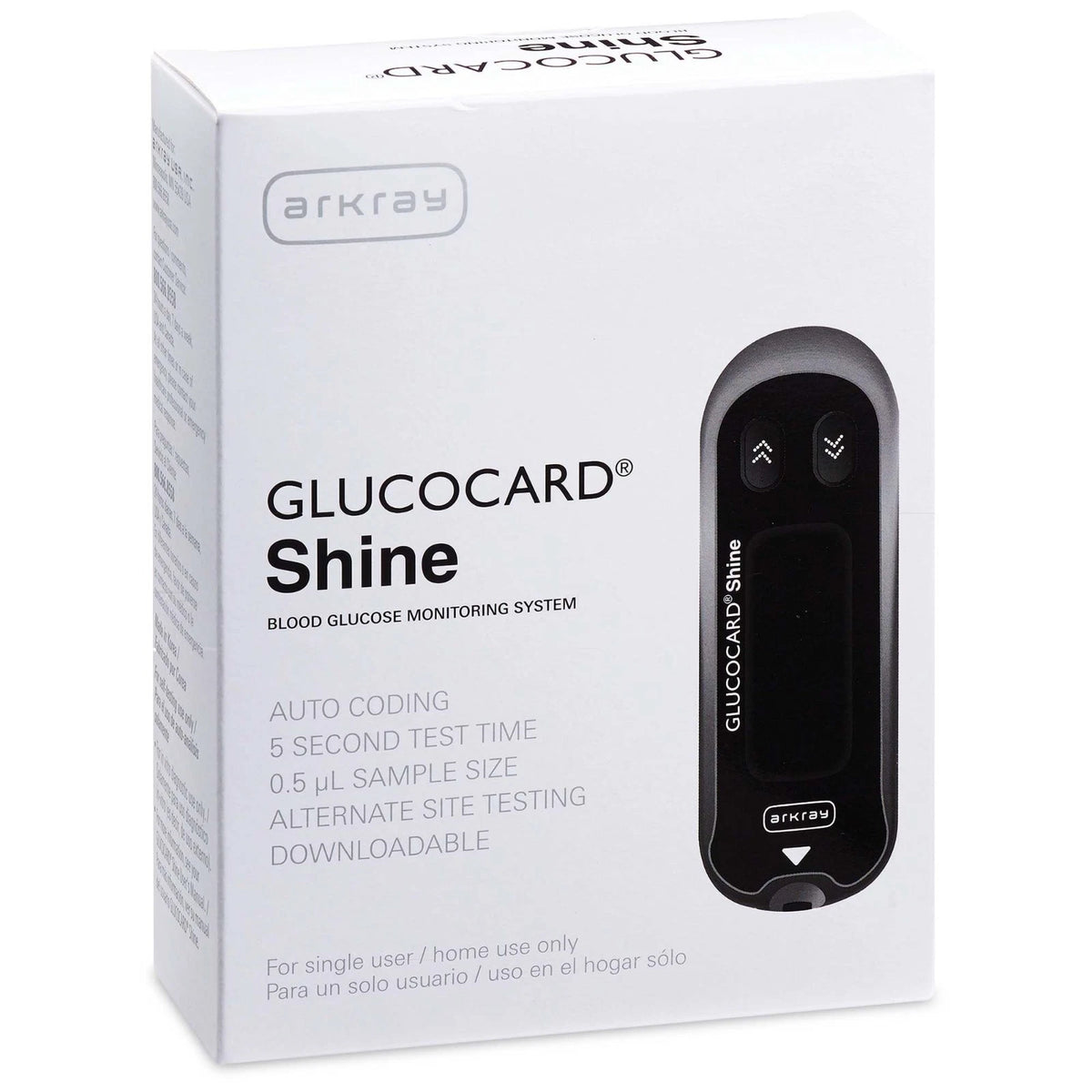 Glucocard Shine Blood Glucose Monitoring System, New, 1/Box
