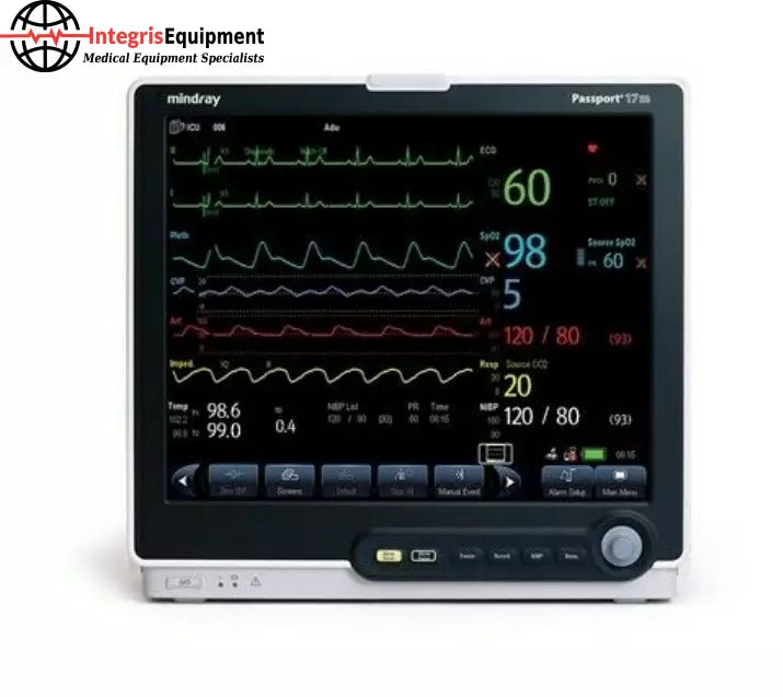 Mindray Passport 17M Patient Monitor, Used/Untested, 1/Ea