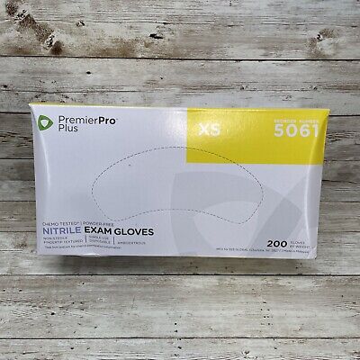 Exam Gloves, Premier Pro Nitrile Chemo Tested, X-Small, 200/Box