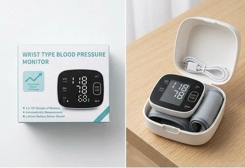Wrist Blood Pressure Monitor, Each