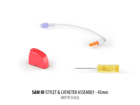 SAM IO Needle Set, 45mm 15G, 1 Set/Box