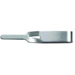 Schwartz Micro Vessel Clamp, 1" Straight Jaws 1.7mm x 8mm, Each