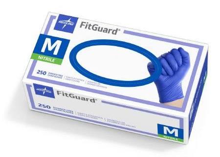 Fit Guard Gloves Nitrile Size Medium, 300/Box