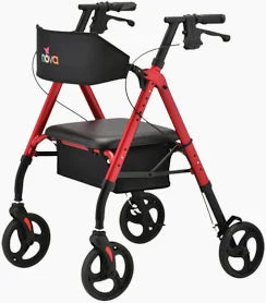 Star 8 Foldable Rollator Walker 300 Lbs. Capacity, Each