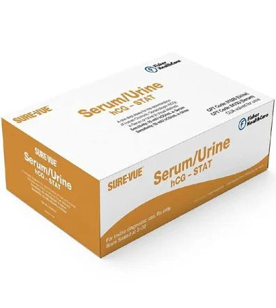 Sure-Vue Serum/Urine hCG Test Kit, 50/Box