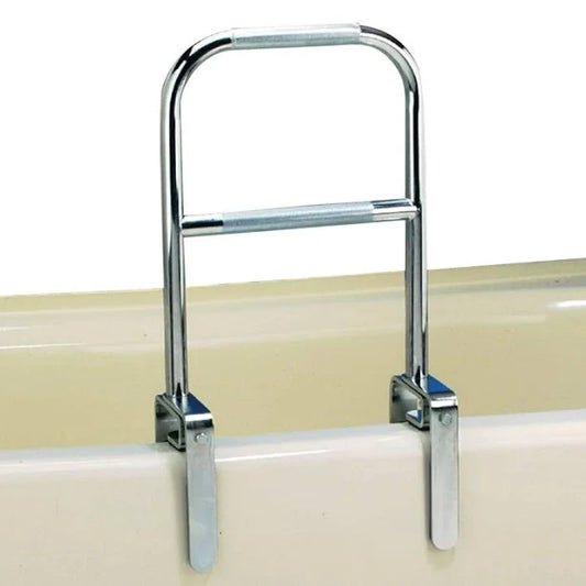 Dual Level Bathtub Rail, Fit Tubs 3.5"-6" Wide, 1/Box
