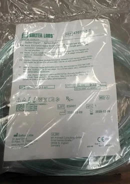 Nasal Cannula, Adult, 7' Tubing, Female Connector, 25/Box
