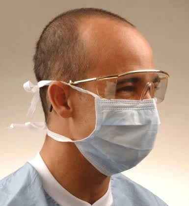 Pro-Lite Blue Tie-On Mask 50/Box