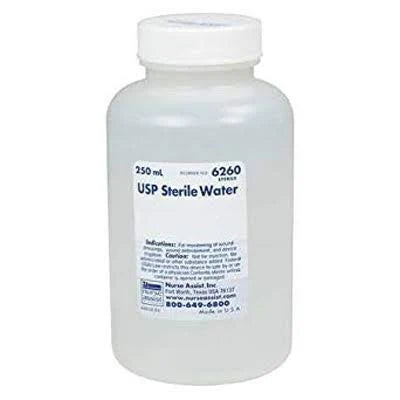Sterile Water for Irrigation USP 250mL Bottle,