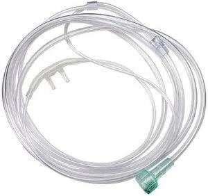 Nasal Oxygen Cannula, Curved Non-Flared Tip, 7 Ft., 50/Box