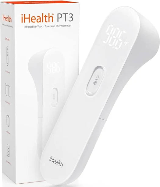 iHealth PT3 Infrared No-Touch Forehead Thermometer, Used/Tested, 1/Box