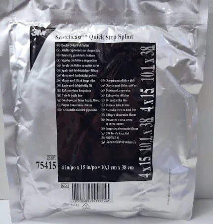 Scotchcast Quick Step Splint 4"x15", 10/Case
