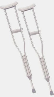 Aluminum Crutches (Youth) Height 45"-53" Pair