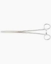 Bozeman Uterine Dressing Sponge Forceps, 10 1/4" Straight, Each