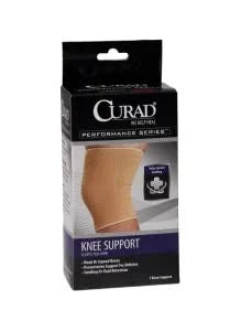 Curad Knee Support Elastic Pull-Over Size Small