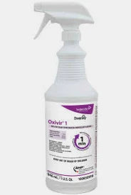 Disinfectant Cleaner, Accelerated Hydrogen Peroxide, 1Qt/ Bottle, 12/Box