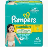 Pampers Swaddlers Size 4 22/Bag