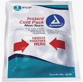 Instant Cold Pack 5"x9" Non-Toxic,  24/Box