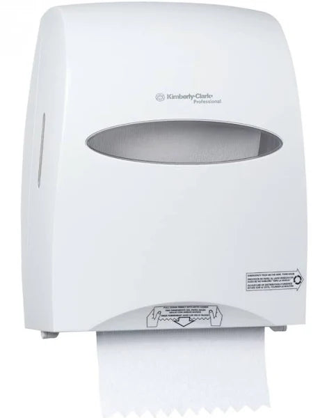 Sanitouch Hard Roll Towel Dispenser, White, 1/Box