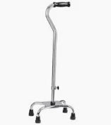 Quad Cane Large Base Adjustable, Each