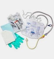 Silicone-Elastomer Coated Latex Foley Catheter Tray, 16 Fr-10ml, Each