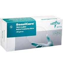 Exam Gloves, SensiCare Vinyl, Small, 100/Box