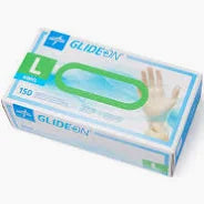 Exam Gloves, Vinyl w/Chemotherapy Protection, P-F Large, 150/Box Expired/Discounted  90%