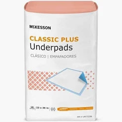 Classic Plus Underpad, 23" x  36", 10/Pack