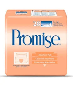 Promise Absorbent Pads, Day Light, 28/Pack